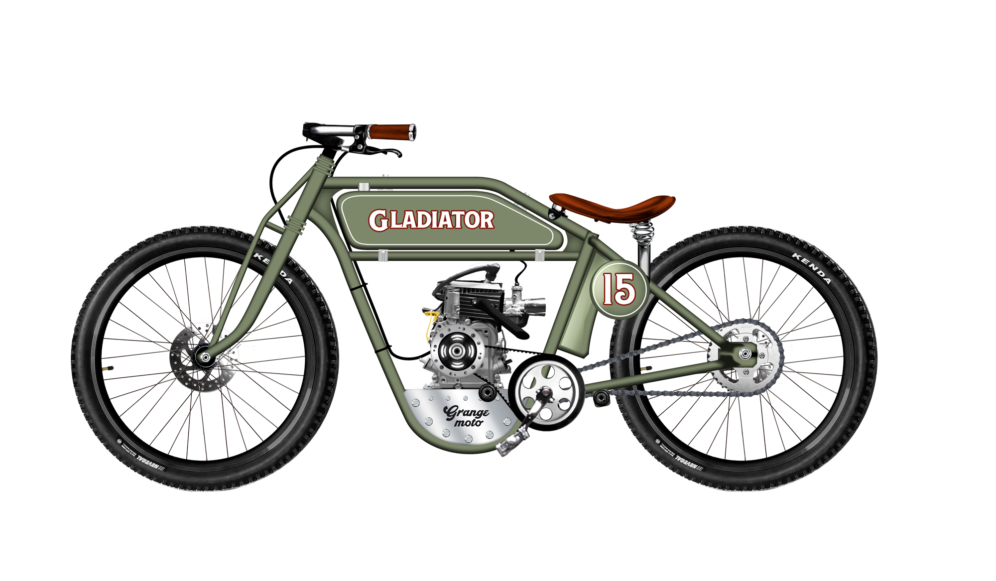 Grungemoto кастомные веломопеды