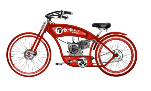 Веломопед The Red Baron Cruiser